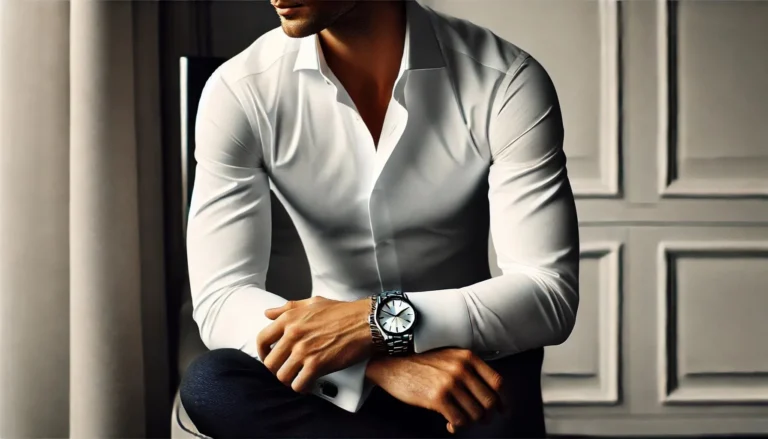 porter une montre avec une chemise