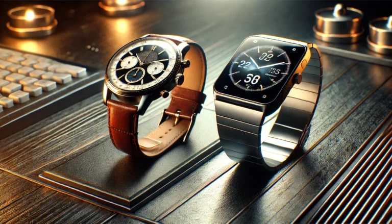 montre connectée vs montre classique