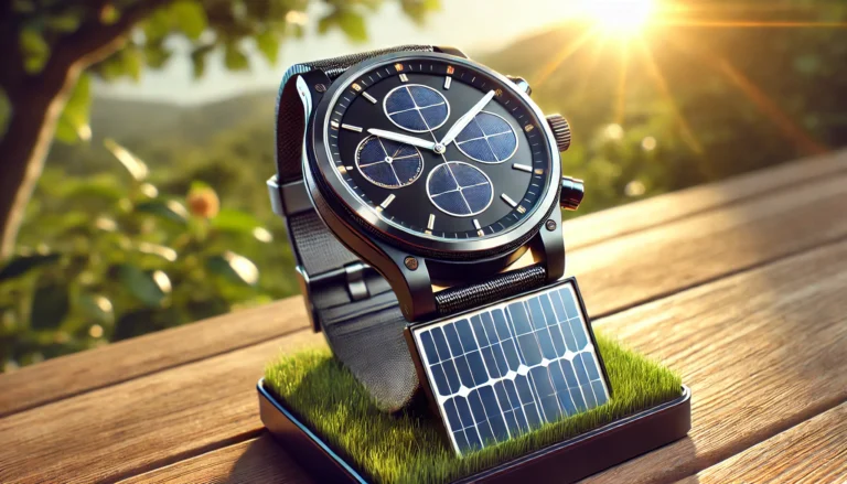 montre à énergie solaire