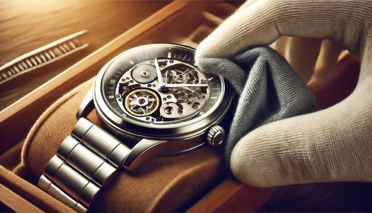 entretien d'une montre automatique